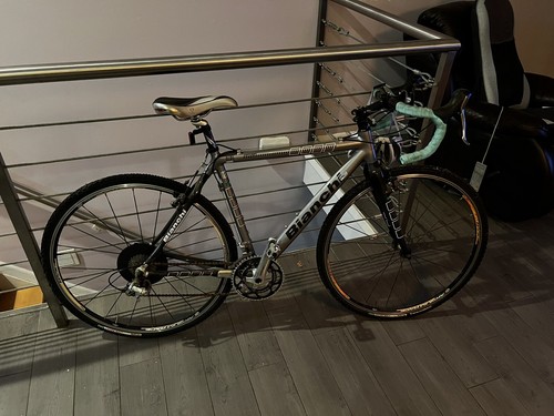 Mint condition silver bianchi - condition,
